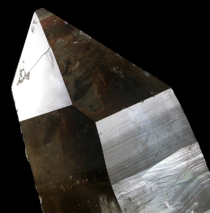 Quartz var. Smoky Quartz from Moat Mountain, Hale's Location, Carroll County, New Hampshire