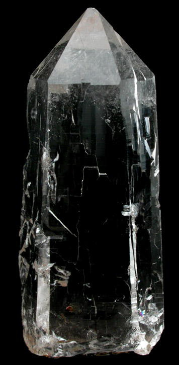 Quartz var. Bergkrystall (Dauphin Law Twin) from Realp, Kanton Uri, Switzerland