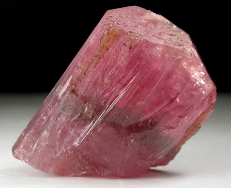 Elbaite var. Rubellite Tourmaline from Mogok District, 115 km NNE of Mandalay, Mandalay Division, Myanmar (Burma)