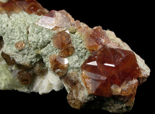 Grossular Garnet from Coyote Mine, near Bishop, Inyo County, California