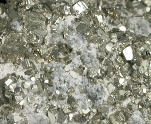 Pyrite with Talc from ZCA Pierrepont Mine, Grange Ore Body, Pierrepont, St. Lawrence County, New York