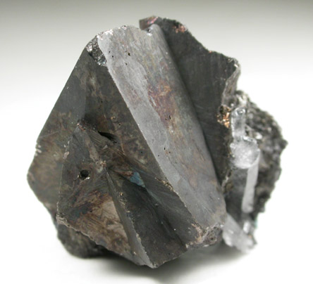Tetrahedrite with Quartz from Black Pine Mine, Flint Creek Valley, Granite County, Montana
