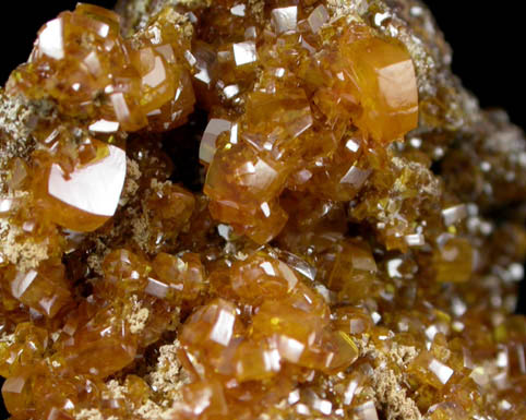 Wulfenite with Mimetite from Sierra de Los Lamentos, Chihuahua, Mexico