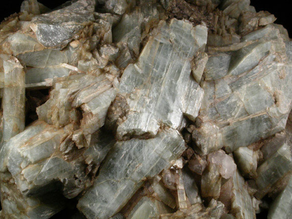 Tremolite from ZCA exploratory site near Colton, St. Lawrence County, New York
