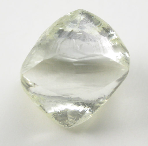 Diamond (2.96 carat gem-grade yellow octahedral crystal) from Northern Cape Province, South Africa