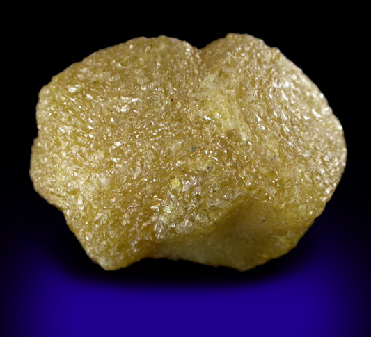 Diamond (28.04 carat green-gray intersecting cubic crystals) from Mbuji-Mayi (Miba), 300 km east of Tshikapa, Democratic Republic of the Congo