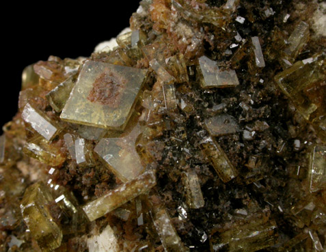 Barite from Magma Mine, Superior District, Pinal County, Arizona