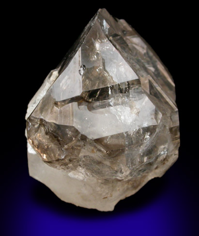 Quartz var. Smoky from Mount Marie Quarry, 7.5 km southeast of Paris Hill, Oxford County, Maine