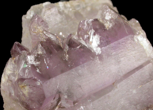 Quartz var. Amethyst from Pohndorf Mine, Jefferson County, Montana