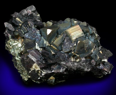 Pyrite with Enargite from Butte Mining District, Summit Valley, Silver Bow County, Montana