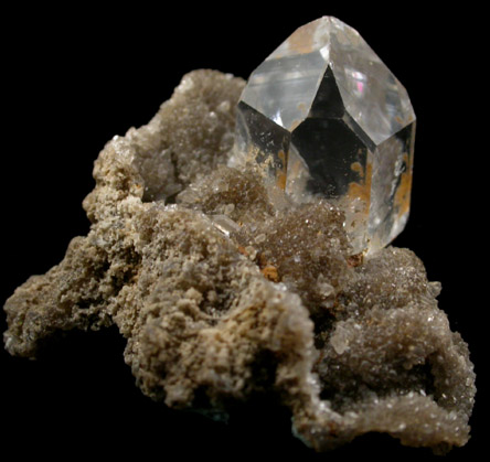 Quartz var. Herkimer Diamonds from Diamond Acres (Hastings Farm), Fonda, Montgomery County, New York