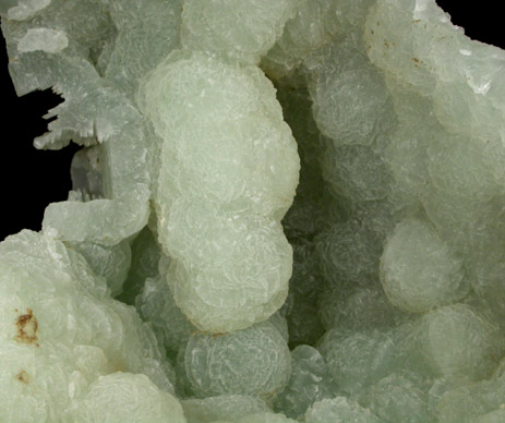 Prehnite pseudomorphs after Anhydrite from Upper New Street Quarry, Paterson, Passaic County, New Jersey