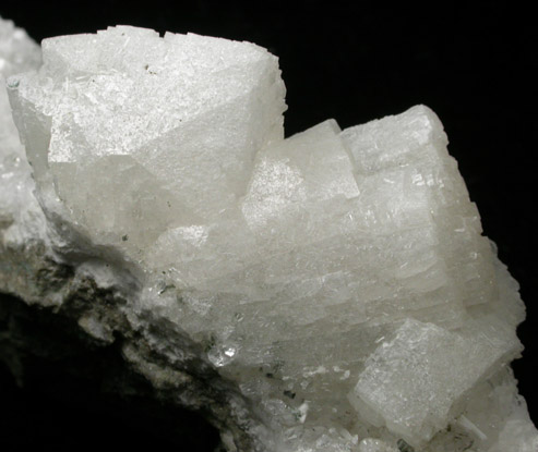 Heulandite-Ca on Quartz from Prospect Park Quarry, Prospect Park, Passaic County, New Jersey