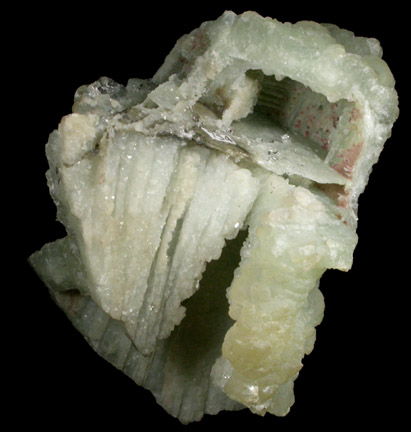 Prehnite pseudomorphs after Anhydrite from Upper New Street Quarry, Paterson, Passaic County, New Jersey