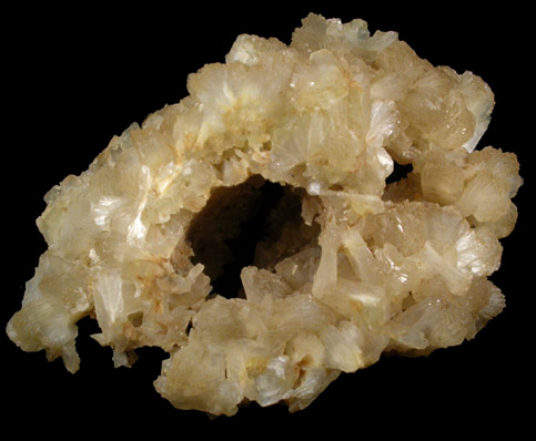 Stilbite-Ca from Prospect Park Quarry, Prospect Park, Passaic County, New Jersey