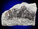 Scheelite and Hübnerite in Quartz from Hamme Mine, Tungsten, 3.3 km northwest of Townsville, Vance County, North Carolina
