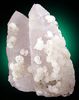 Quartz var. Amethyst with Calcite from Amatitlan, Zumpango del Rio, Guerrero, Mexico