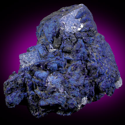 Azurite from Morenci Mine, Clifton District, Greenlee County, Arizona