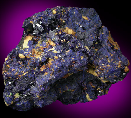 Azurite from Morenci Mine, Clifton District, Greenlee County, Arizona