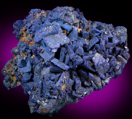 Azurite from Morenci Mine, Clifton District, Greenlee County, Arizona