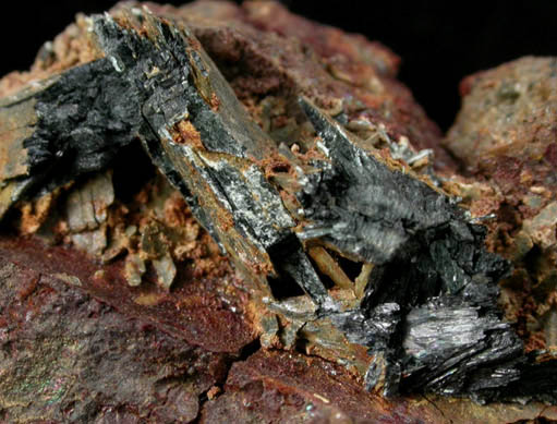 Vivianite from Mullica Hill, Gloucester County, New Jersey