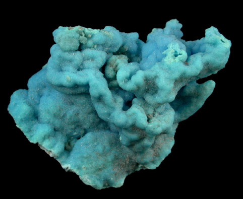 Chalcanthite from 3R Mine (Three-R Mine), Patagonia Mountains, Santa Cruz County, Arizona