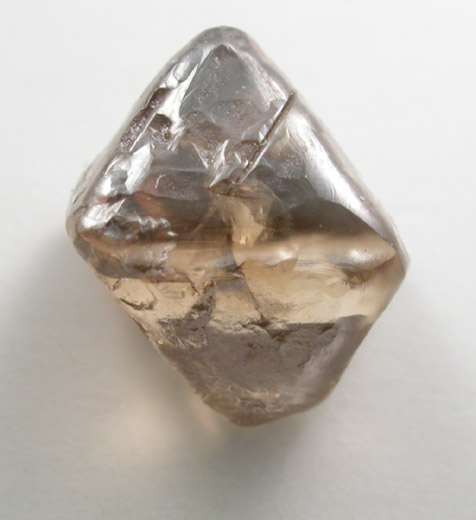 Diamond (1.95 carat brown octahedral crystal) from Argyle Mine, Kimberley, Western Australia, Australia