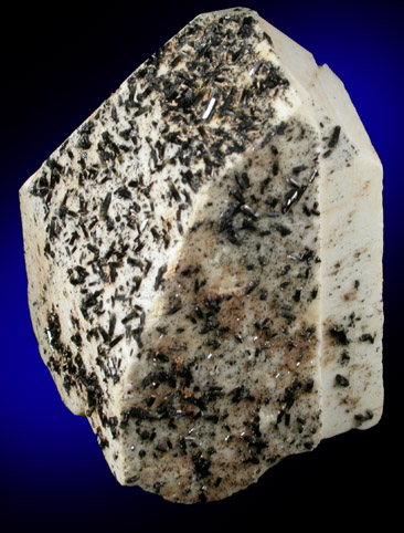 Albite (Baveno-Law Twinned) with Schorl Tourmaline from Homestake Pass, Interstate 90 rest stop, Jefferson County, Montana