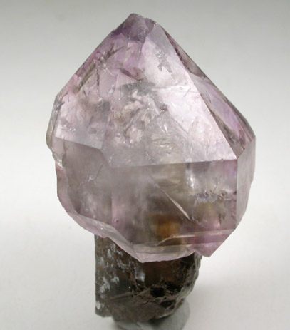 Quartz var. Amethyst (scepter-shaped crystal) from Little Gem Mine, Upper Rader Creek, Jefferson County, Montana