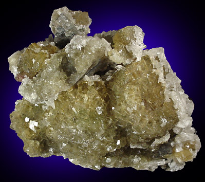 Fluorite and Barite from Villabona, Spain