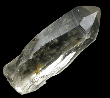 Quartz var. Smoky Quartz with Pyrite inclusions from Crystal Park, Beaverhead County, Montana