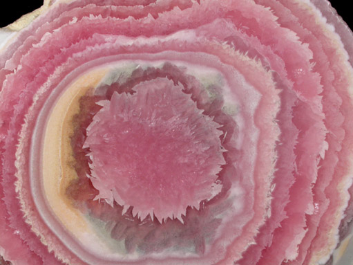 Rhodochrosite from Capillitas Mine, Catamarca, Argentina