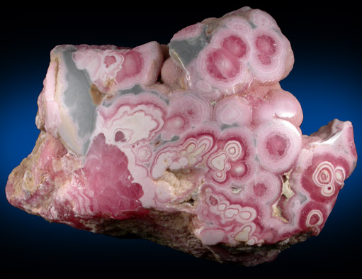 Rhodochrosite from Capillitas Mine, Catamarca, Argentina