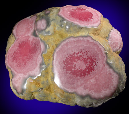 Rhodochrosite from Capillitas Mine, Catamarca, Argentina