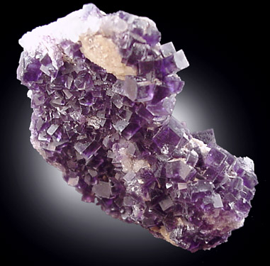 Fluorite and Barite from Berbes Mine, near Ribadesella, Oviedo, Spain