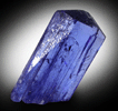 Tanzanite Crystal (Tanzanite = the blue gem variety of Zoisite) from Karo Mine, Merelani Hills, western slope of Lelatama Mountains, Arusha Region, Tanzania (Type Locality for Tanzanite)