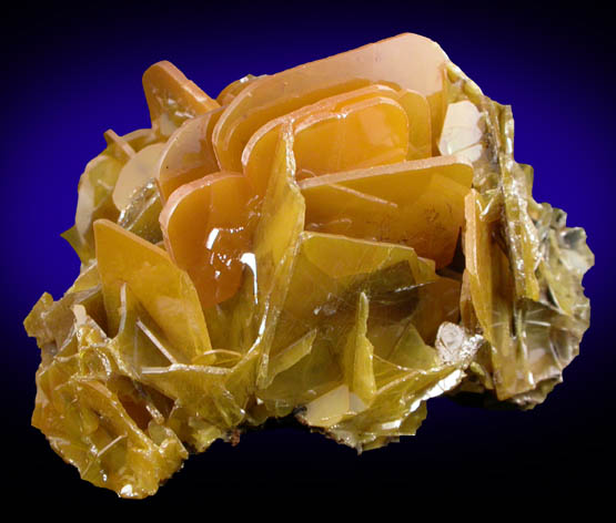 Wulfenite from Glove Mine, Santa Rita Mountains, Santa Cruz County, Arizona