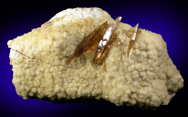 Barite on Calcite from Elk Creek, Meade County, South Dakota