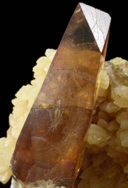 Barite on Calcite from Elk Creek, Meade County, South Dakota