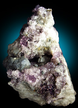 Fluorite and Galena from Blackdene Mine, Ireshopeburn, Weardale, County Durham, England