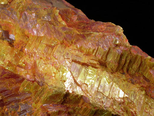 Orpiment from Getchell Mine, Humboldt County, Nevada