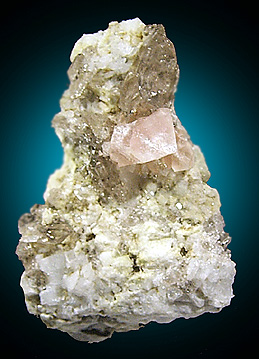 Fluorite and Smoky Quartz from Goscheneralp, Kanton Uri, Switzerland