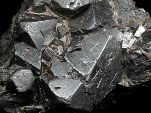 Hematite pseudomorphs after Magnetite (var. Martite) from Twin Peaks, Millard County, Utah