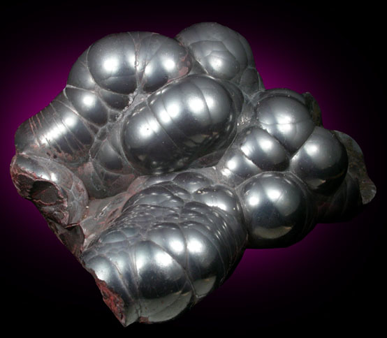 Hematite var. Kidney Ore from Egremont, West Cumberland Iron Mining District, Cumbria, England