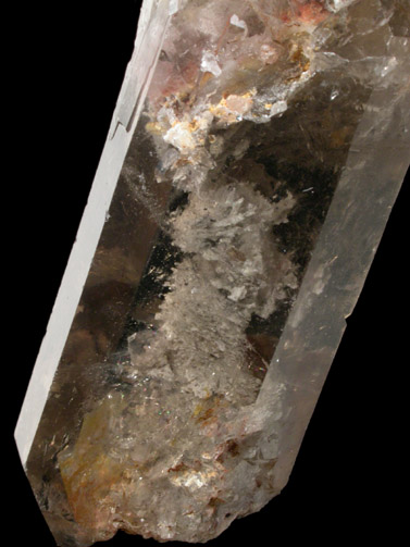 Quartz with inclusions from Governador Valadares, Minas Gerais, Brazil