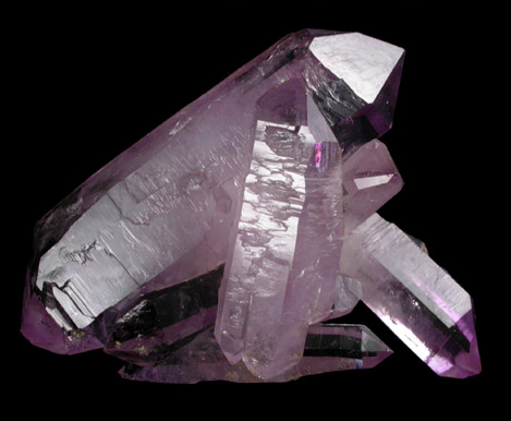 Quartz var. Amethyst from Piedra Parada, near Las Vigas, Tatatila, Veracruz, Mexico