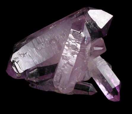 Quartz var. Amethyst from Piedra Parada, near Las Vigas, Tatatila, Veracruz, Mexico