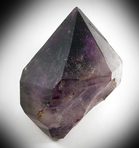 Quartz var. Amethyst with Rutile inclusions from East Bradford Township, Chester County, Pennsylvania