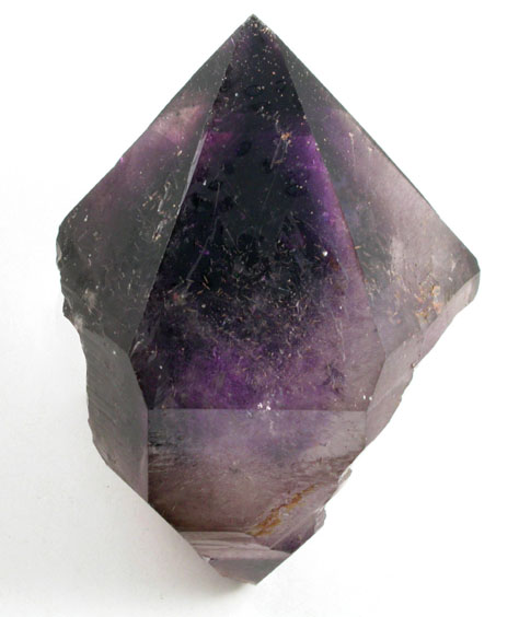 Quartz var. Amethyst with Rutile inclusions from East Bradford Township, Chester County, Pennsylvania