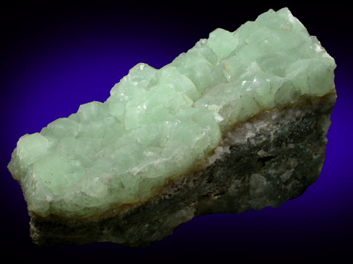 Prehnite from Prospect Park Quarry, Prospect Park, Passaic County, New Jersey